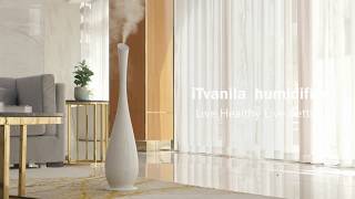 iTvanila Ultrasonic Humidifier5L 35inch Cool Mist Air HumidifierRemote Control Humidifier [upl. by Ahcmis471]