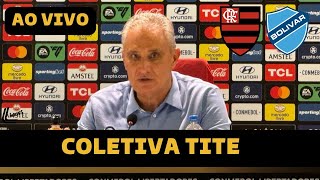 COLETIVA TITE  FLAMENGO X BOLIVAR DIRETO DO MARACANÃ  COPA LIBERTADORES DA AMÉRICA 2024 [upl. by Prosperus490]