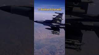 Top 10 Air To Air Missiles In The World shorts [upl. by Naloj68]