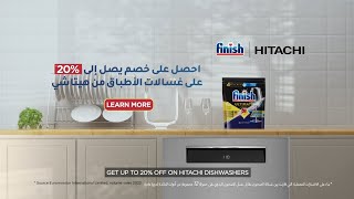 Save Time amp Effort Get Up to 20 OFF on Hitachi Dishwashers [upl. by Sirrep674]