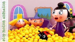 Ben amp Hollys Little Kingdom toys Popcorn Stop Motion Animation new english episodes 2017 HD [upl. by Sucul]