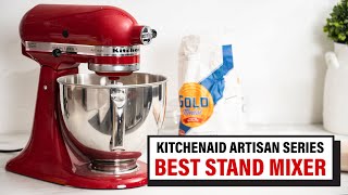 KitchenAid Artisan Series Stand Mixer Review The Ultimate Kitchen Companion [upl. by Leffert]