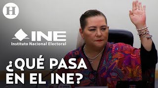 ¡Sin crisis en el INE pero inconformes Consejeros rechazan reforma que da más facultades a Taddei [upl. by Maurita]