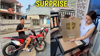 POKHARA MA SURPRISE GIFT AAYO😱  POKHARA MA OFFROADING HANDAI😍 SARANGKOT  alishakhadgi9769 [upl. by Edivad502]