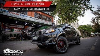 Độ Toyota Fortuner 2014 Lột xác cùng mâm Fuel Stroke và lốp BFGoodrich All Terrain [upl. by Castora]