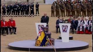 The Road to Mandalay by Rudyard Kipling read by Charles Dance  70th VJ Day commemoration London [upl. by Sarajane]