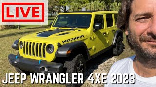 En Vivo Jeep Wrangler 4xe 2023  Jaime Gabaldoni [upl. by Peale]