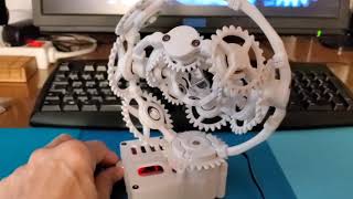 Kinetic gears 4  Printed 3D [upl. by Konstantin]