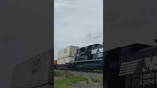 Norfolk Southern 8101 Rolls Through Cordele Georgia [upl. by Armilla211]