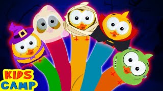 Spooky Finger Family  More Nursery Rhymes and Kids Songs by kidscamp ​ [upl. by Tatianas646]