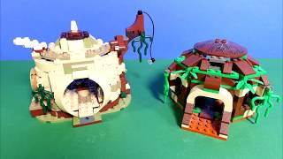 LEGO Star Wars Yodas Hut 75208 [upl. by Aerdnod]