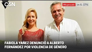 FABIOLA YAÑEZ denunció a ALBERTO FERNÁNDEZ por violencia de género [upl. by Bergh]