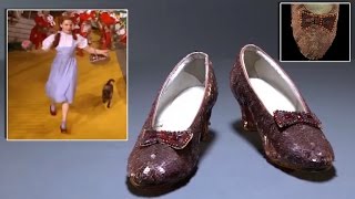 300000 Is Desperately Needed To Save Dorothys Wizard of Oz Ruby Slippers [upl. by Ecinad]