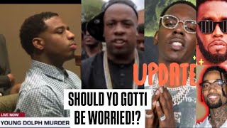 Young Dolph Murder Trial Update Yo Gotti in Danger Long Prison Sentence For Rapper Death Diddy [upl. by Anisamot205]