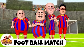 Foot Ball Match  Comedy Funny Cartoon  मोटू पतलू  Full Ep90  Motu Patlu Show 2024 Hindi [upl. by Oilasor299]