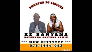 KE BANYANA BATSWANA CULTURE REMIXE BY DJ LICIOUS [upl. by Assilym]