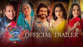 RockyAurRaniKiiPremKahaani  OFFICIAL TRAILER  Dharmendra Jaya Shabana Ranveer Alia  Karan [upl. by Dorri]