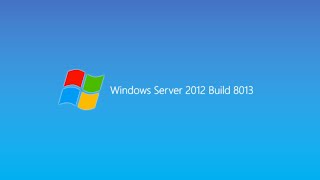 Taking a look at Windows Server 2012 Build 8013 [upl. by Stanislas]