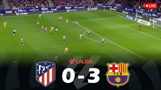 Atletico Madrid vs Barcelona  2024 La Liga EA Sports  Full Match [upl. by Apoor]