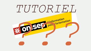 Tuto  Comment utiliser le moteur de recherche ONISEP [upl. by Diamond]