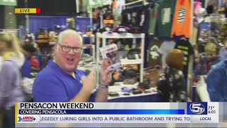 People pack the Bay Center for Pensacon 2019 [upl. by Roland]