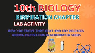 HOW YOU PROVE THAT HEAT AND CO2 RELEASES DURING RESPIRATION IN GERMINATED SEEDS IN 10th BIOLOGY [upl. by Noroj]