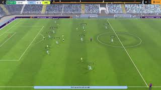 Pep Guardiola 4141 Asymmetric Tactic with Manchester City in FM24 Offensive Gameplay [upl. by Air721]