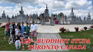 128 TIBETAN STUPA AND MONASTERY JUST OUTSIDE OF TORONTO CITY CANADA KARMA THEKCHEN ZABSAL LING… [upl. by O'Driscoll923]