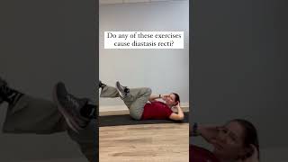 Do any of these exercises cause diastasis recti [upl. by Isobel]