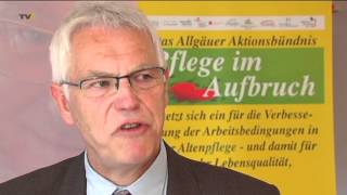 Hilfe für die Pflegekräfte Aktionswoche im Allgäu soll Arbeitsbedingungen verbessern [upl. by Olympium342]