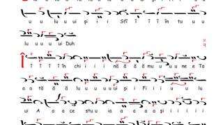 Anixandare glas 8 Dionisie Fotino  Evloghitare glas 5 tetrafon Iosif Schimonahul [upl. by Sarid]