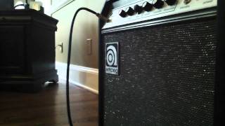 Ampeg GU12 Amp Demo 1 [upl. by Lleirbag954]