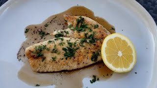 Snapper w Brown Butter Super Quick and Easy [upl. by Nelda62]