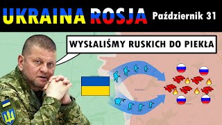 31 października Ukraina zorganizowała liczne operacje przeciwko Rosyjskim pozycjom [upl. by Harms]