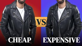 Cheap VS Expensive Leather Jacket Whats The Difference [upl. by Dearman875]