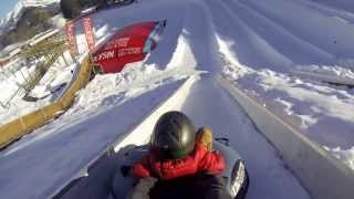 Tobogganing Park  Leysin  07012014 [upl. by Qifahs]