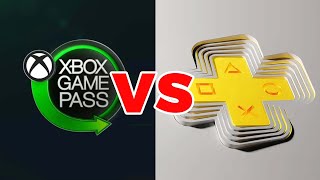 Xbox Game Pass VS PlayStation Plus gaming funny gamepass [upl. by Nyleaj]