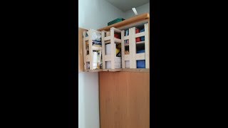 Video Schrankumbau Teil 1 als ApothekerSchrank selber bauen [upl. by Kcirred823]