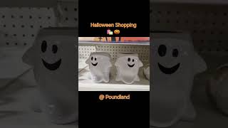 Halloween Shopping shopping decor halloweendecorations halloweendecor poundland [upl. by Nnylaf]