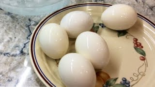 INSTANT POT HARD BOILED EGGS USING THE 555 METHOD [upl. by Nylanna]