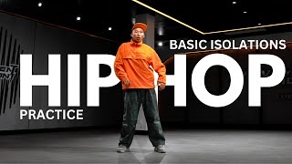 How I practice hip hop dance with Isolations from head to bottom Ep 3 [upl. by Htepsle]