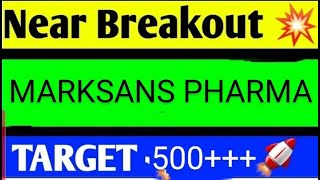 MARKSANS PHARMA SHARE LATEST NEWS TODAYMARKSANS PHARMA SHARE TARGETMARKSANS PHARMA SHARE ANALYSIS [upl. by Clay194]