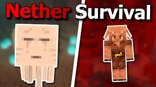 The Ultimate Minecraft 120 Guide to Nether Survival [upl. by Bijan]