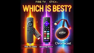 Fire TV Stick vs Roku vs Chromecast Whith Google TV [upl. by Arodnahs582]