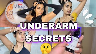 UNDERARM 🔥 Routine and Celebrity 🚫SECRETS [upl. by Earlie]