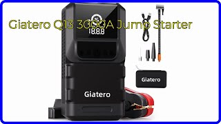 REVIEW 2024 Giatero Q13 3000A Jump Starter ESSENTIAL details [upl. by Anika]