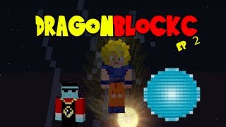 Dragon Block C  Snake Way Meeting King Kai Spirit Bomb amp Kaioken DBZ Minecraft ep 2 [upl. by Malha710]