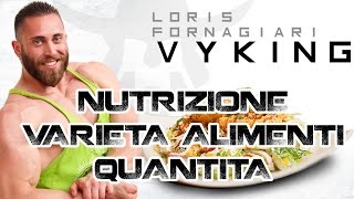 NUTRIZIONE VARIETA DEGLI ALIMENTI E QUANTITA 🏋 Team Commando Vlog [upl. by Hootman]