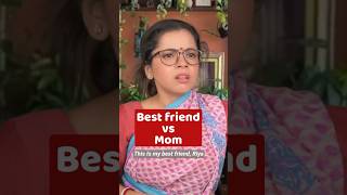 😱 Mother vs Best Friend 😜 shorts wondermunnashorts comedy [upl. by Gerfen]