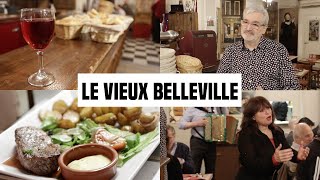 Le Vieux Belleville le répertoire du Paris dantan dans un esprit bistrot et familiale  PARIS 20 [upl. by Caputo]